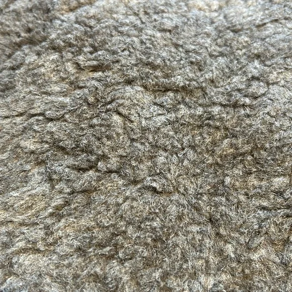 THAKOON Hooded Long Line Teddy Duster Shearling Coat Oversized Relaxed Fit XL - Picture 3 of 14